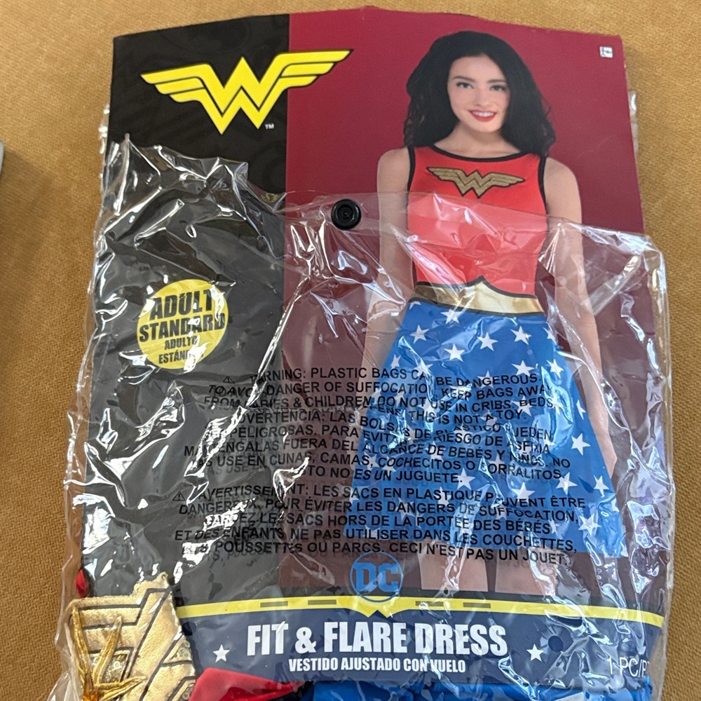 DC Wonder Woman Red and Blue Dress